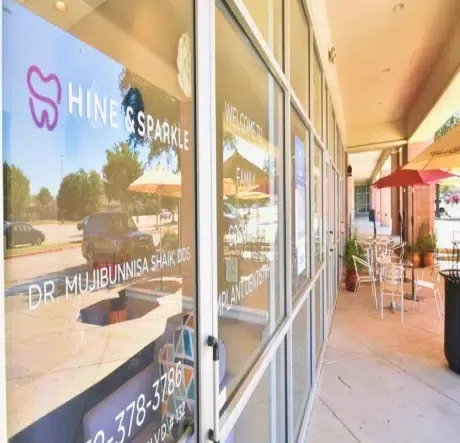 Exterior of Shine & Sparkle Dentistry in Plano, TX